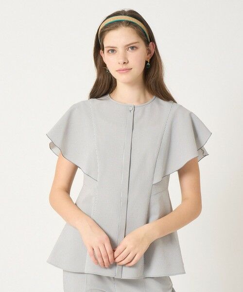 ANAYI / アナイ シャツ・ブラウス | 【セットアップ対応商品】サッカーストレッチペタルスリーブ ブラウス | 詳細29