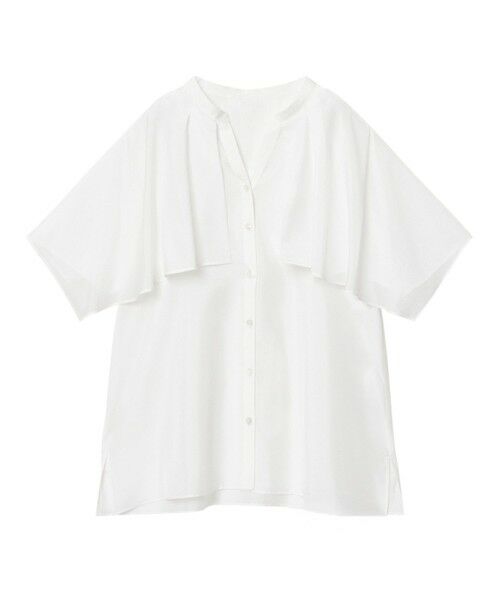 ANAYI / アナイ シャツ・ブラウス | スパンローンケープラッフルブラウス | 詳細7
