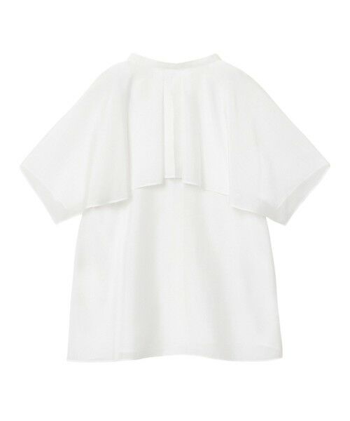 ANAYI / アナイ シャツ・ブラウス | スパンローンケープラッフルブラウス | 詳細8
