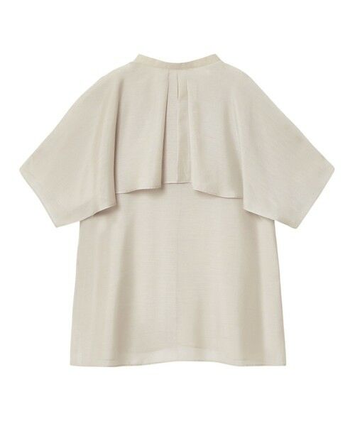 ANAYI / アナイ シャツ・ブラウス | スパンローンケープラッフルブラウス | 詳細14
