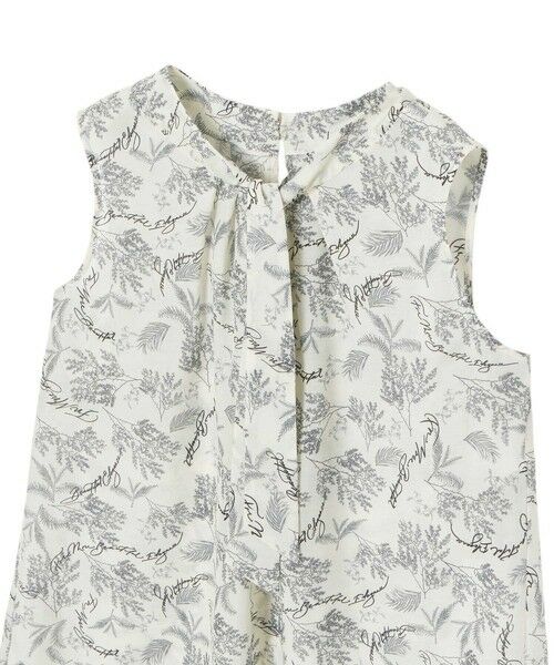 ANAYI / アナイ シャツ・ブラウス | 【セットアップ対応商品】リーフカリグラフィープリントタイ ブラウス | 詳細11