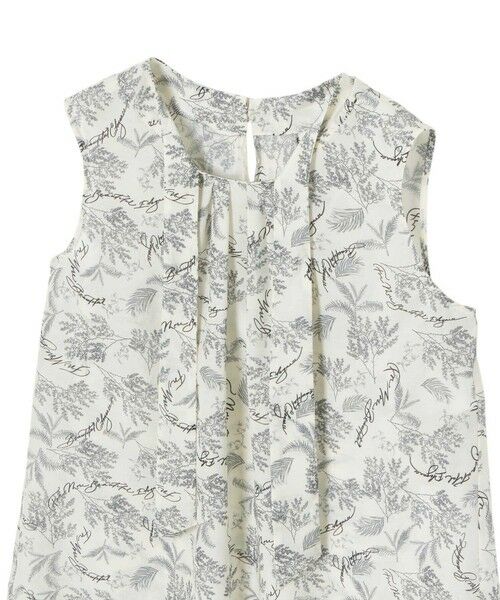 ANAYI / アナイ シャツ・ブラウス | 【セットアップ対応商品】リーフカリグラフィープリントタイ ブラウス | 詳細12