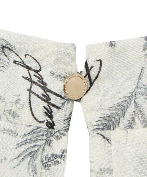 ANAYI / アナイ シャツ・ブラウス | 【セットアップ対応商品】リーフカリグラフィープリントタイ ブラウス | 詳細14