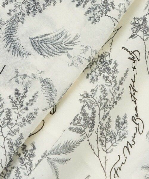 ANAYI / アナイ シャツ・ブラウス | 【セットアップ対応商品】リーフカリグラフィープリントタイ ブラウス | 詳細15