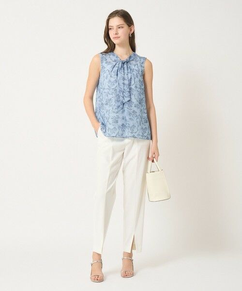 ANAYI / アナイ シャツ・ブラウス | 【セットアップ対応商品】リーフカリグラフィープリントタイ ブラウス | 詳細18