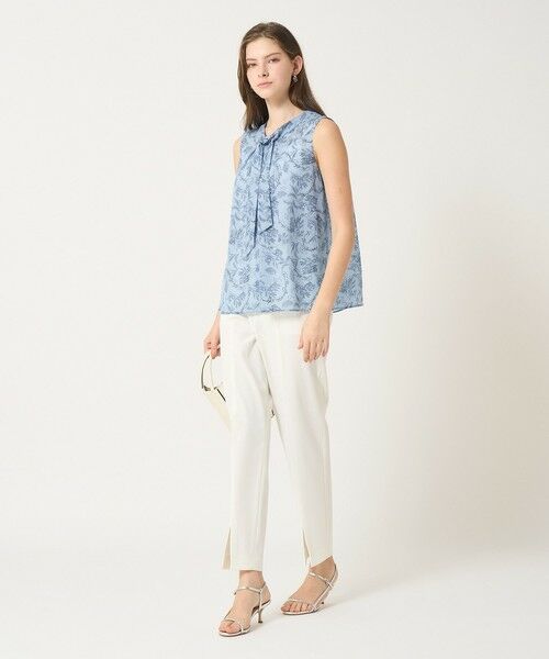 ANAYI / アナイ シャツ・ブラウス | 【セットアップ対応商品】リーフカリグラフィープリントタイ ブラウス | 詳細19