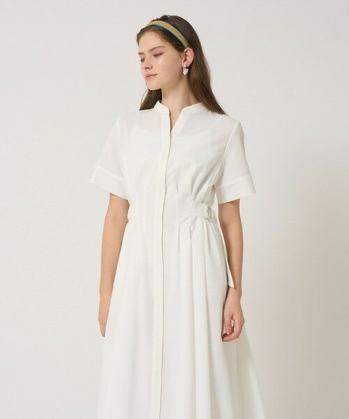 ANAYI / アナイ ロング・マキシ丈ワンピース | サッカーストレッチサイドベルト ワンピース | 詳細1