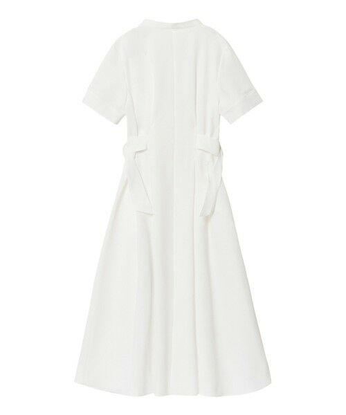 【完売品】ANAYI サッカーストレッチサイドベルト ワンピース　ネイビー　36 完売品】ANAYI サッカーストレッチサイドベルト ワンピース