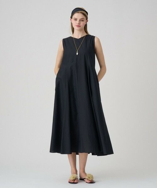 ANAYI / アナイ ドレス | ナイロンコットンタフタマチフレア ワンピース | 詳細23