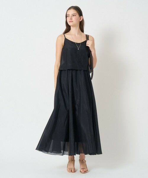 ANAYI / アナイ ミニ丈・ひざ丈ワンピース | シルクコットンローンキャミ ワンピース | 詳細24