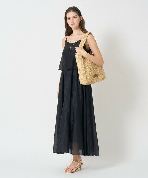 ANAYI / アナイ ミニ丈・ひざ丈ワンピース | シルクコットンローンキャミ ワンピース | 詳細25