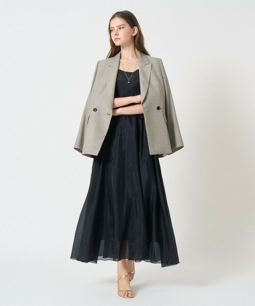 ANAYI / アナイ ミニ丈・ひざ丈ワンピース | シルクコットンローンキャミ ワンピース | 詳細26