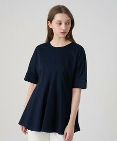 【新品未使用】ANAYI アナイ　ブラック　トップス　Tシャツ　綿100% 38 ANAYI ブラウス シャツ 「セットアップ対応商品」トリアセツイル