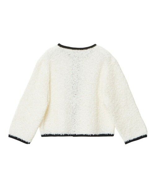 ANAYI / アナイ カーディガン・ボレロ | GIMAフェザーバイカラー カーディガン | 詳細9