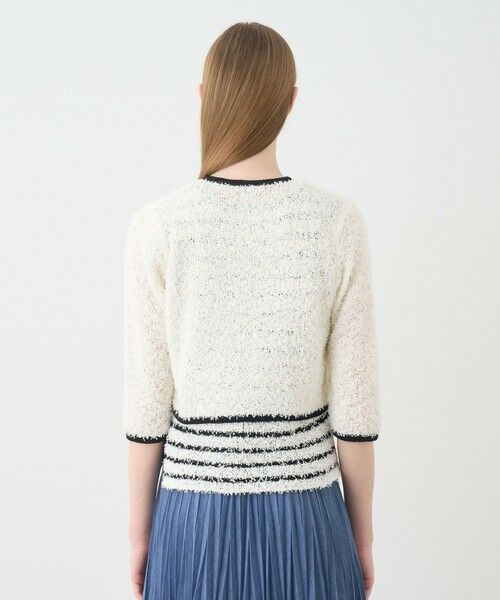 ANAYI / アナイ カーディガン・ボレロ | GIMAフェザーバイカラー カーディガン | 詳細3