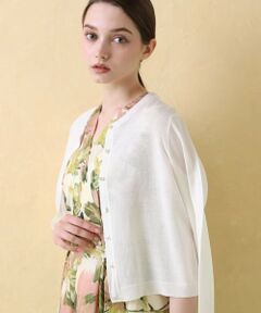 ANAYI / アナイ カーディガン・ボレロ | シルクコットンクルー カーディガン