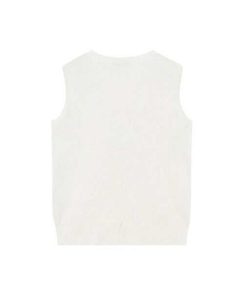 ANAYI / アナイ ニット・セーター | シルクコットンボックスノースリーブプルオーバー | 詳細7