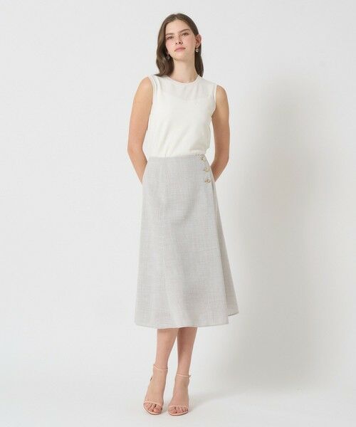 ANAYI / アナイ ニット・セーター | シルクコットンボックスノースリーブプルオーバー | 詳細4