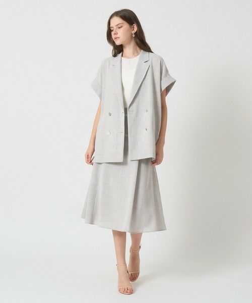 ANAYI / アナイ ニット・セーター | シルクコットンボックスノースリーブプルオーバー | 詳細5