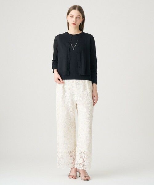 ANAYI / アナイ ニット・セーター | シルクコットンボックスノースリーブプルオーバー | 詳細15