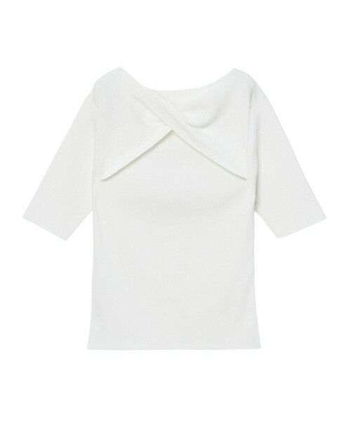 ANAYI / アナイ ニット・セーター | コットンナイロンツイストネック プルオーバー | 詳細8