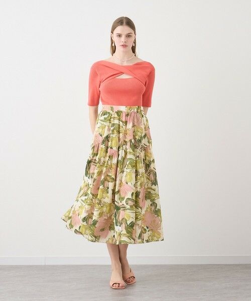 ANAYI / アナイ ニット・セーター | コットンナイロンツイストネック プルオーバー | 詳細14