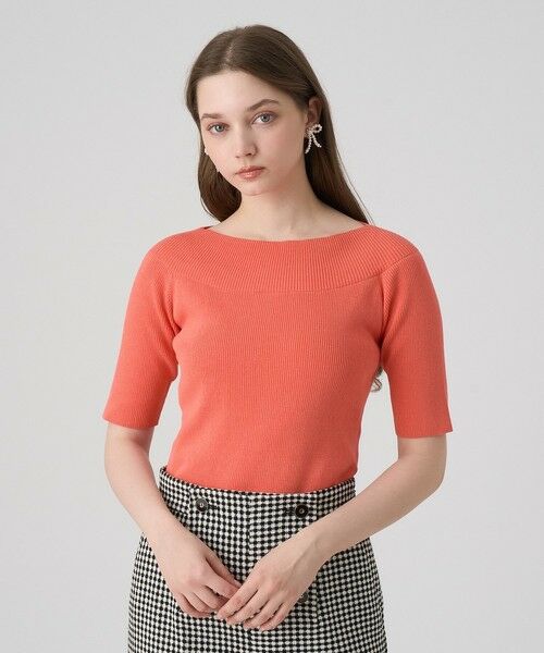 ANAYI / アナイ ニット・セーター | コットンナイロンツイストネック プルオーバー | 詳細10