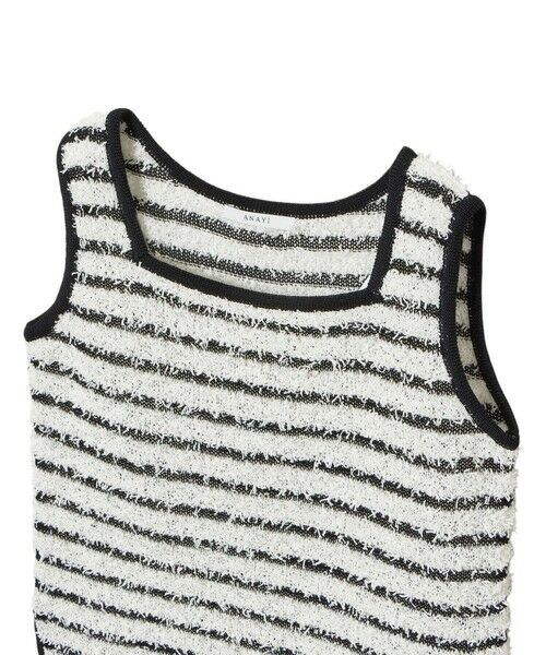 ANAYI / アナイ ニット・セーター | GIMAフェザーボーダータンクトップ | 詳細10