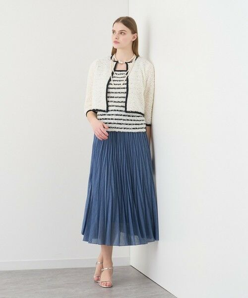 ANAYI / アナイ ニット・セーター | GIMAフェザーボーダータンクトップ | 詳細7