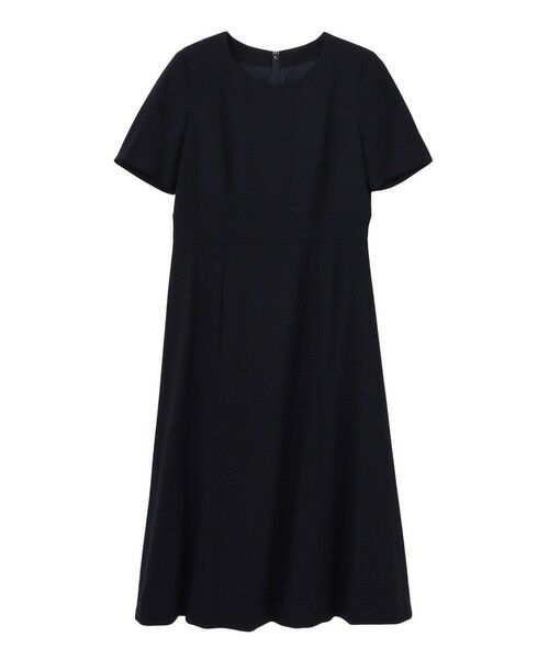 ANAYI / アナイ ドレス | 【セットアップ対応商品】ウールジョーゼットクルーワンピース | 詳細10