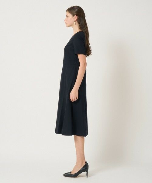 ANAYI / アナイ ドレス | 【セットアップ対応商品】ウールジョーゼットクルーワンピース | 詳細2