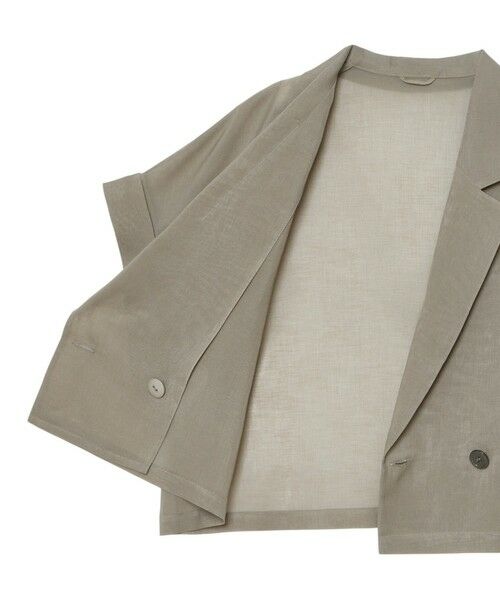 ANAYI / アナイ テーラードジャケット | シアーオーガンフレンチスリーブ ジャケット | 詳細7