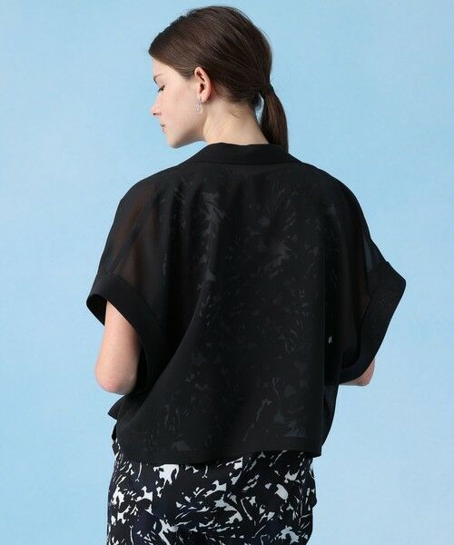 ANAYI / アナイ テーラードジャケット | シアーオーガンフレンチスリーブ ジャケット | 詳細11