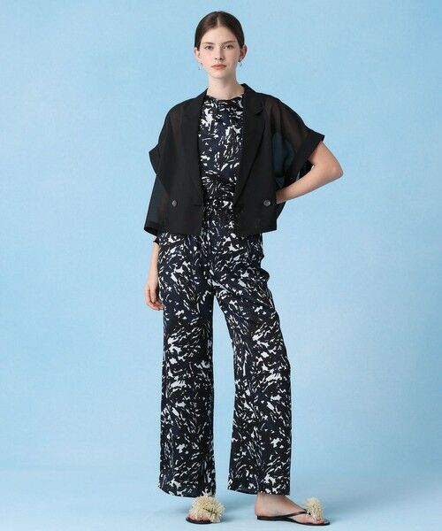 ANAYI / アナイ テーラードジャケット | シアーオーガンフレンチスリーブ ジャケット | 詳細12