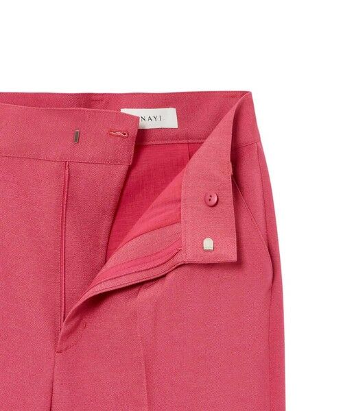 ANAYI / アナイ その他パンツ | リネンライクオックスワイドパンツ | 詳細6