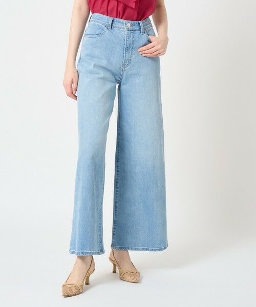 ANAYI / アナイ その他パンツ | ストレッチデニムワイドパンツ | 詳細1