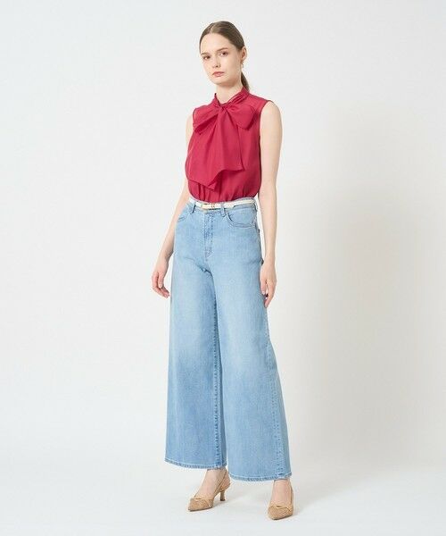 ANAYI / アナイ その他パンツ | ストレッチデニムワイドパンツ | 詳細2