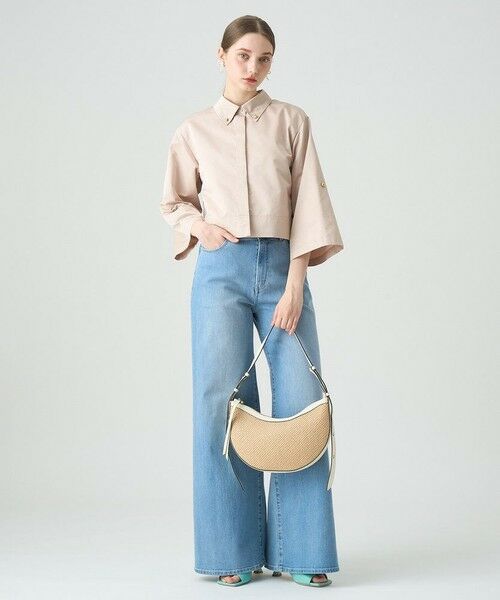 ANAYI / アナイ その他パンツ | ストレッチデニムワイドパンツ | 詳細3