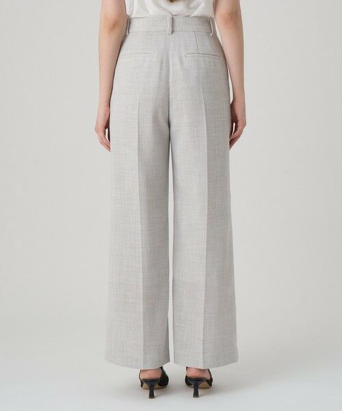 ANAYI / アナイ チノ・ワークパンツ | 【セットアップ対応商品】カラミリネンライクワイドパンツ | 詳細10