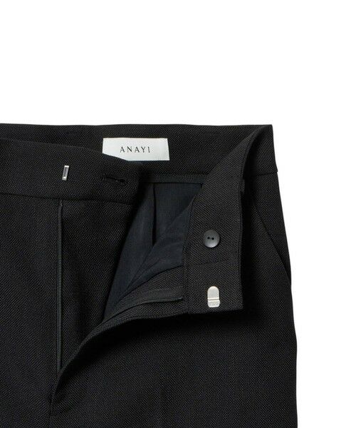 ANAYI / アナイ チノ・ワークパンツ | 【セットアップ対応商品】カラミリネンライクワイドパンツ | 詳細21