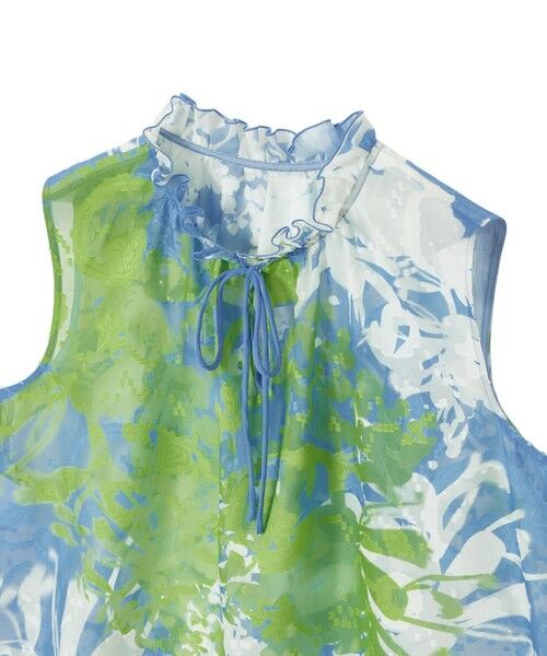 ANAYI / アナイ シャツ・ブラウス | シャドウフラワーギャザー ブラウス | 詳細8