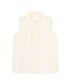 ANAYI / アナイ シャツ・ブラウス | ジョーゼットフラワーノースリブラウス