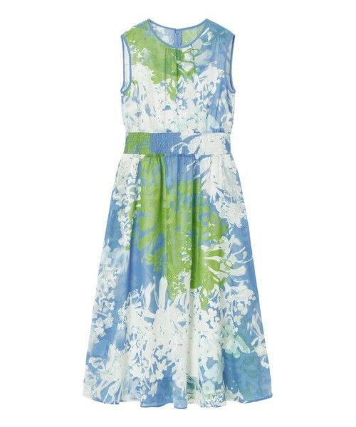 ANAYI / アナイ ミニ丈・ひざ丈ワンピース | シャドウフラワーシャーリング ワンピース | 詳細11