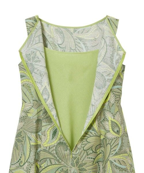 ANAYI / アナイ ドレス | リーフプリントボートネック ワンピース | 詳細13