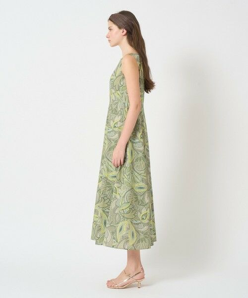 ANAYI / アナイ ドレス | リーフプリントボートネック ワンピース | 詳細2