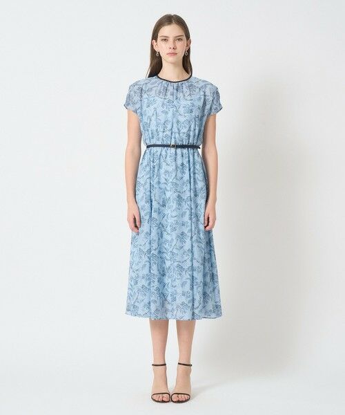 美品 ANAYI 淡い グリーン ロングワンピース 現行 36 Sサイズ ベルト 美品 ANAYI 淡い グリーン ロングワンピース 現行 36 Sサイズ