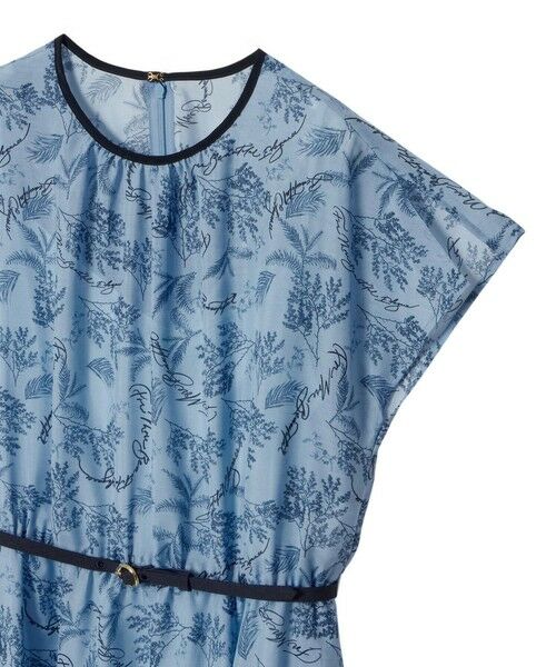 ANAYI / アナイ ロング・マキシ丈ワンピース | リーフカリグラフィープリントベルト付きワンピース | 詳細24