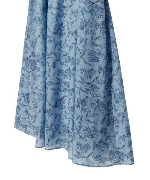 ANAYI / アナイ ロング・マキシ丈ワンピース | リーフカリグラフィープリントベルト付きワンピース | 詳細25