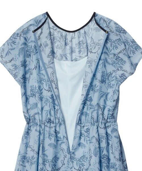 ANAYI / アナイ ロング・マキシ丈ワンピース | リーフカリグラフィープリントベルト付きワンピース | 詳細26