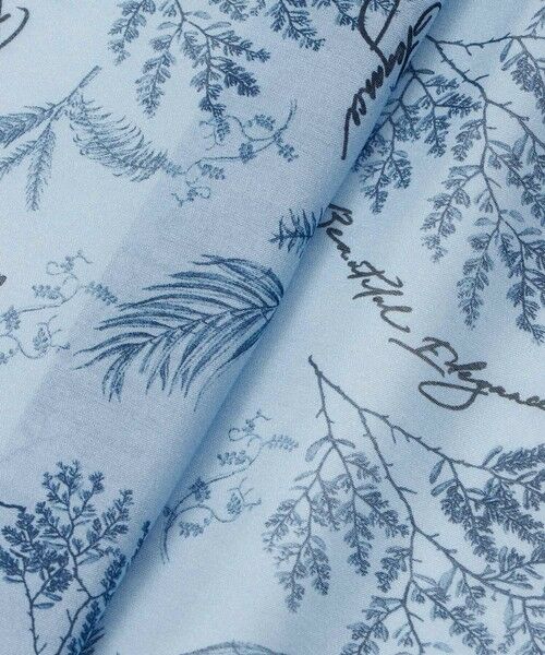 ANAYI / アナイ ロング・マキシ丈ワンピース | リーフカリグラフィープリントベルト付きワンピース | 詳細29